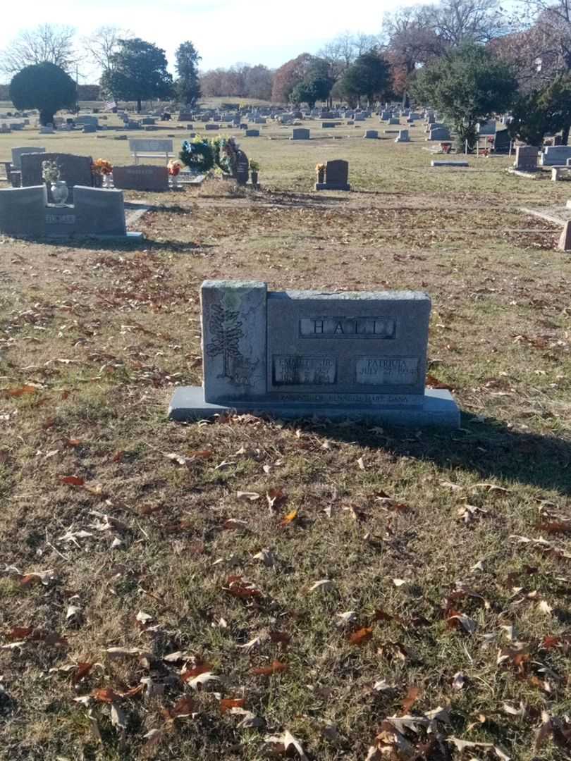 Emmett Hall Junior's grave. Photo 2