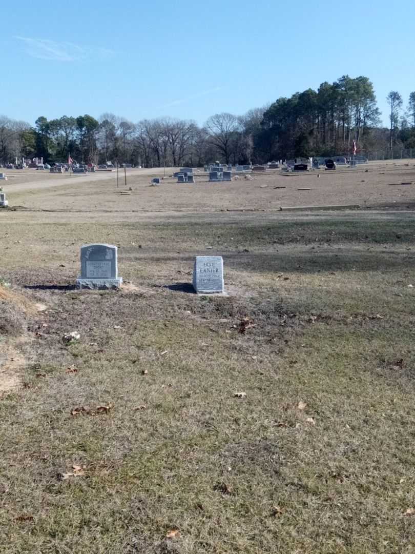 Faye Lanier's grave. Photo 2