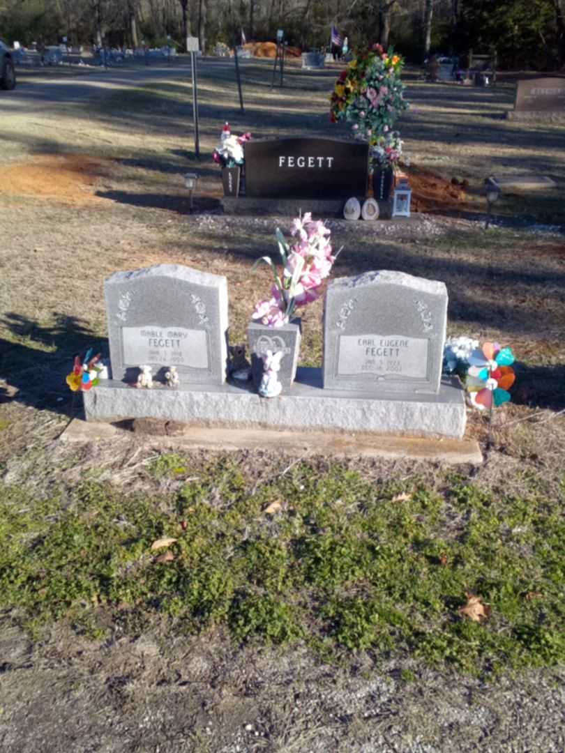 Earl Eugene Fegett's grave. Photo 2