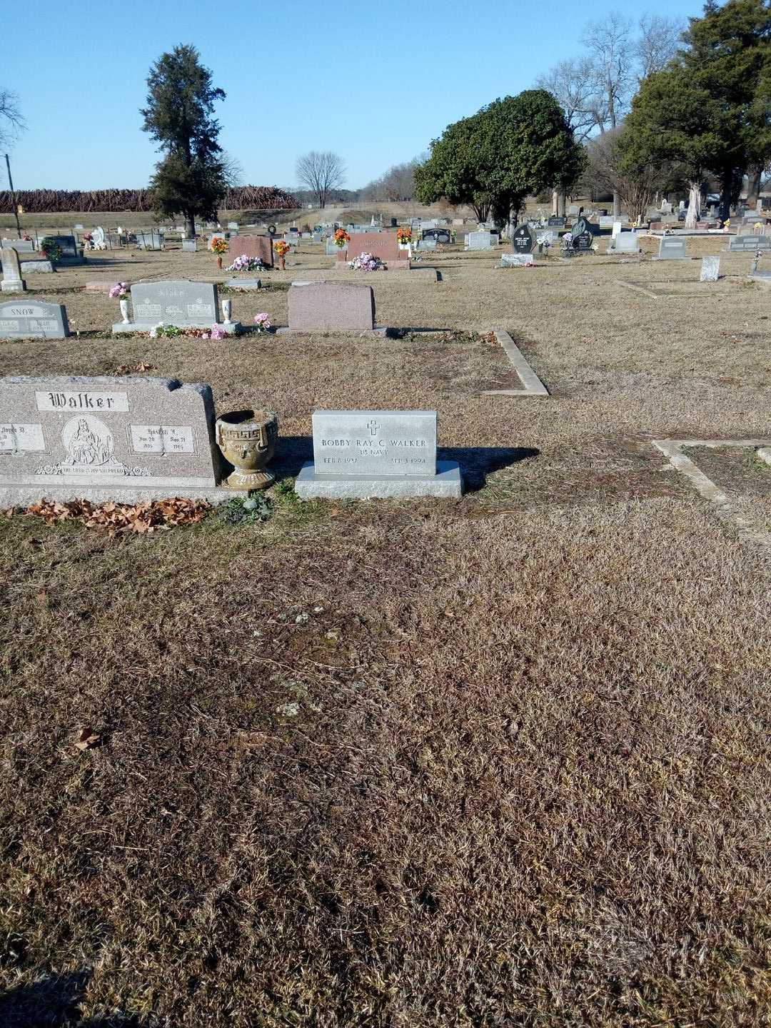 Bobby Ray C. Walker's grave. Photo 2