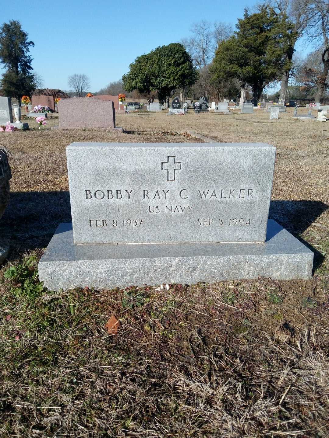 Bobby Ray C. Walker's grave. Photo 1