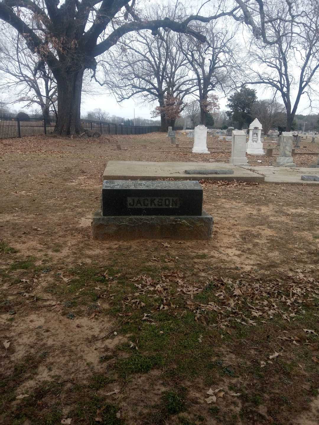H. V. Jackson's grave. Photo 2