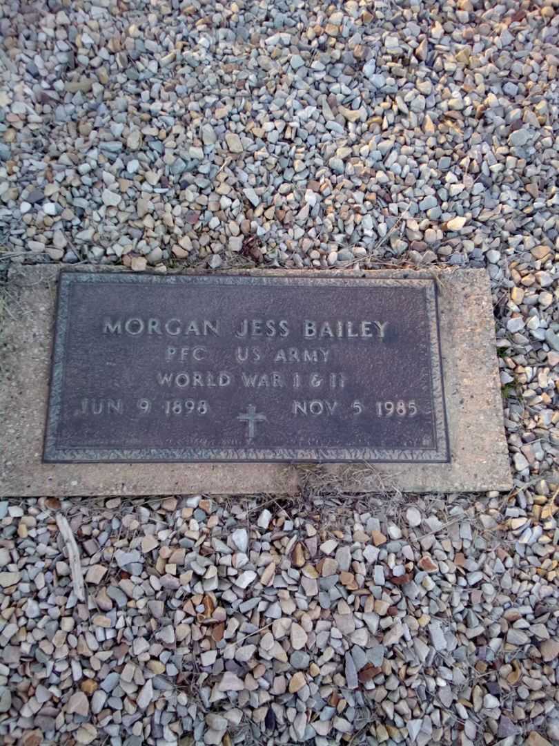 Morgan Jess Bailey's grave. Photo 3