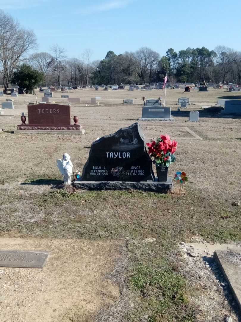 Billy Joe Taylor's grave. Photo 2