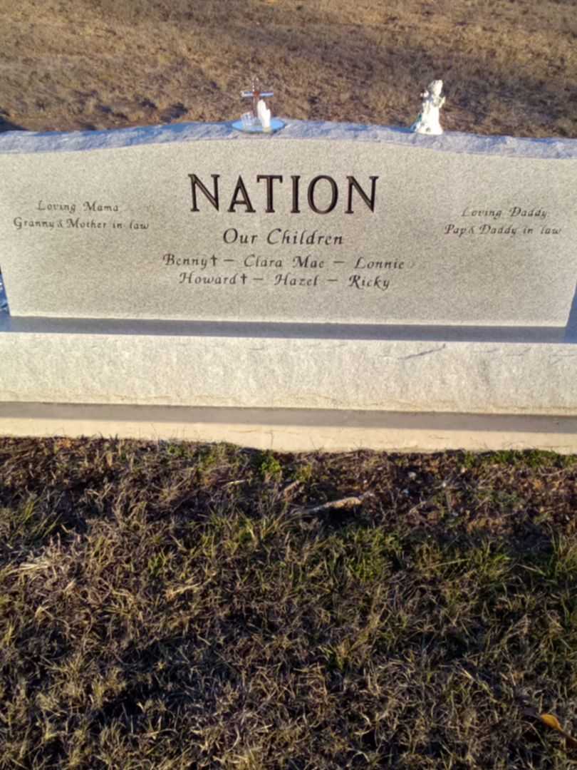Clarence Edward Nation's grave. Photo 3