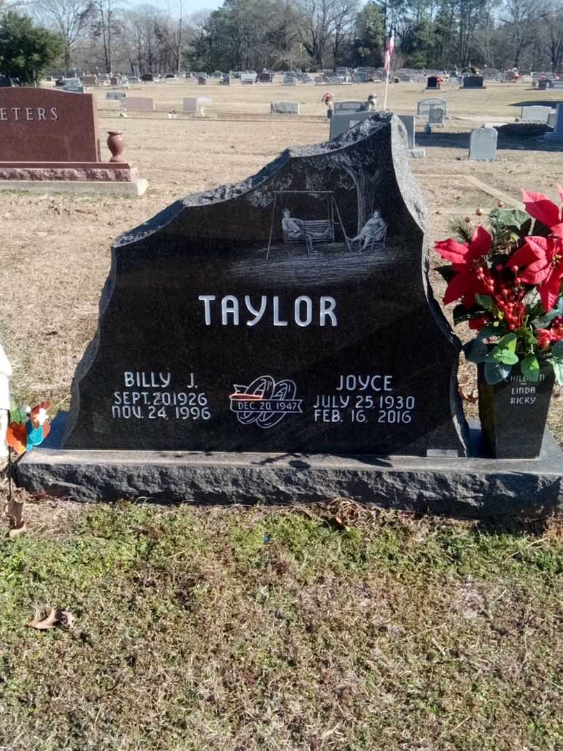 Billy Joe Taylor's grave. Photo 1