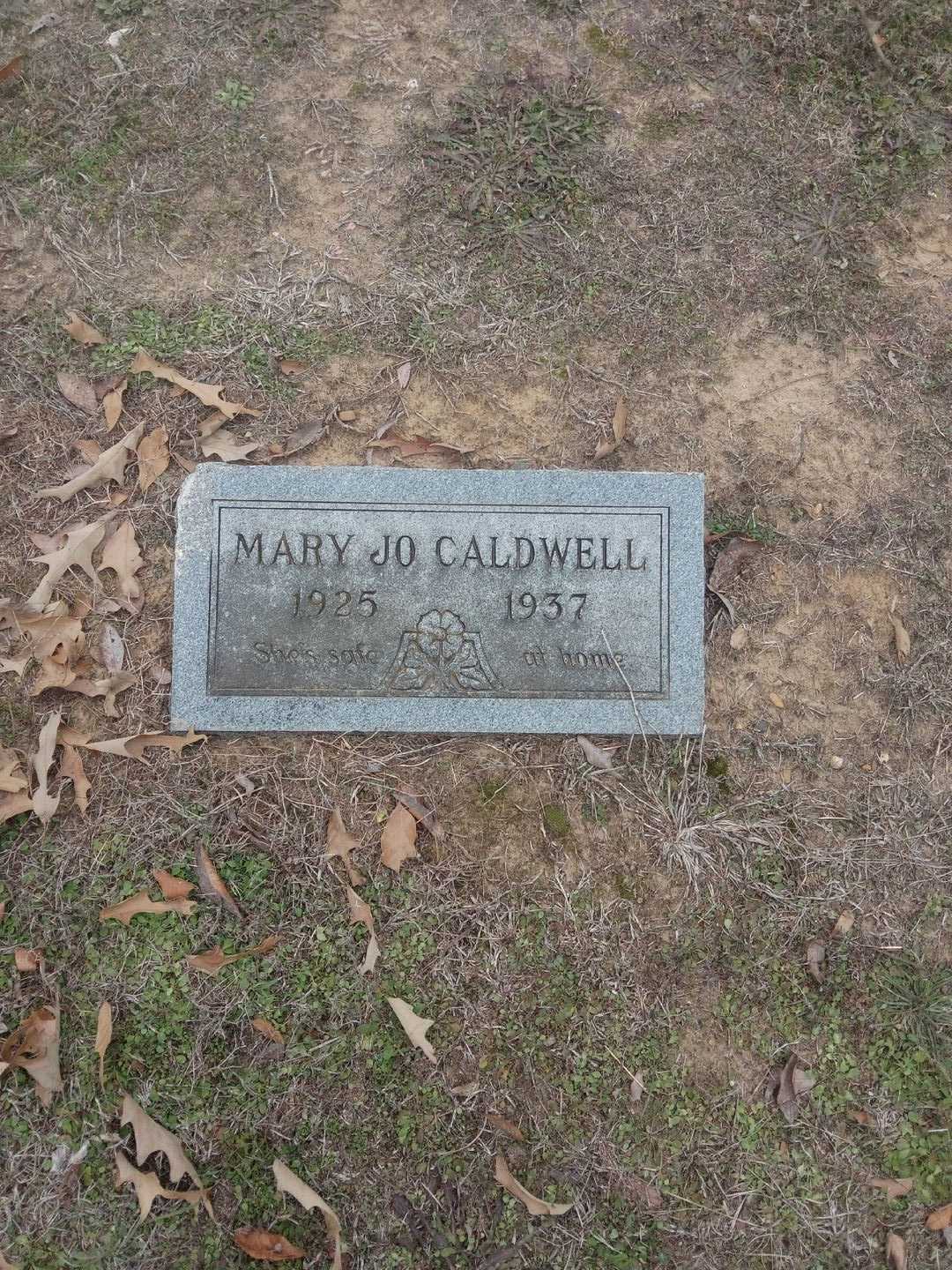 Mary Jo Caldwell's grave. Photo 1