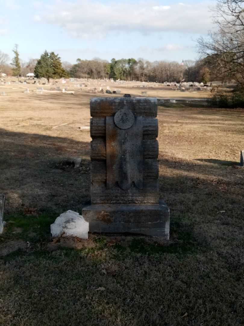 James A. Tate's grave. Photo 2