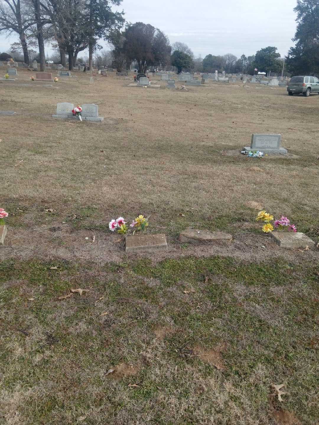 Jim Nation's grave. Photo 2
