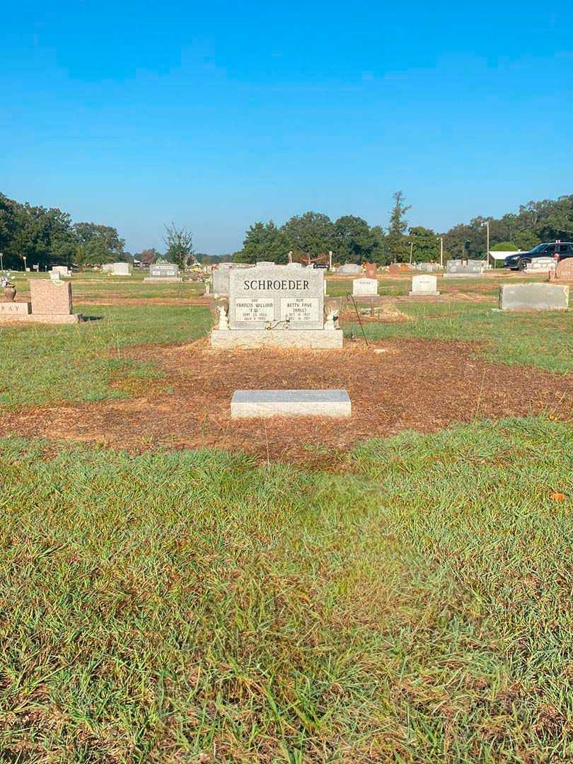 Francis William Schroeder's grave. Photo 2