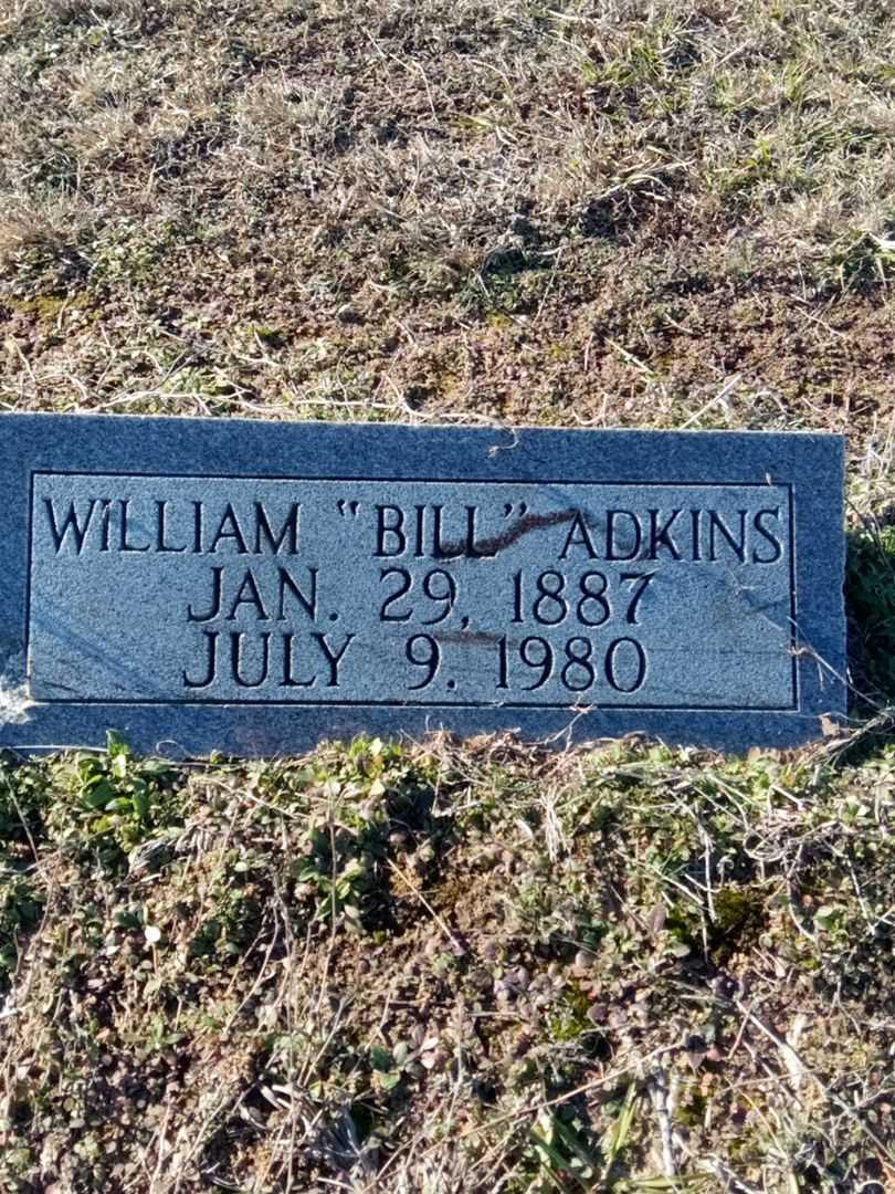 William "Bill" Adkins's grave. Photo 1