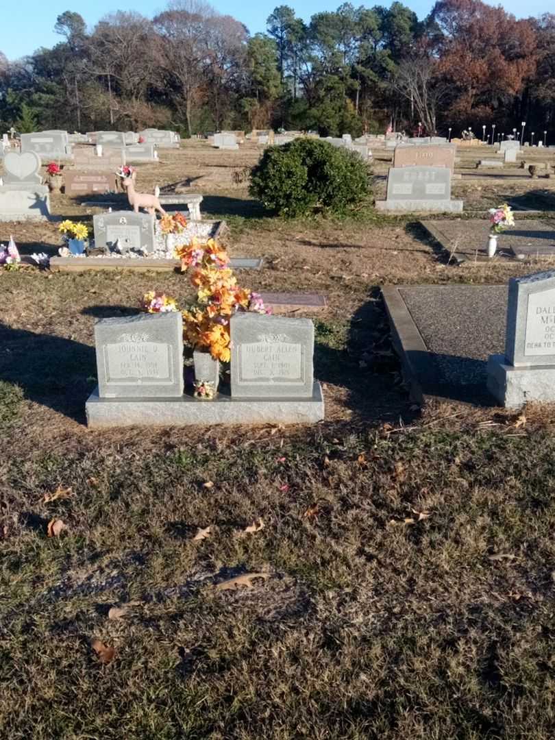 Hubert Allen Cain's grave. Photo 2