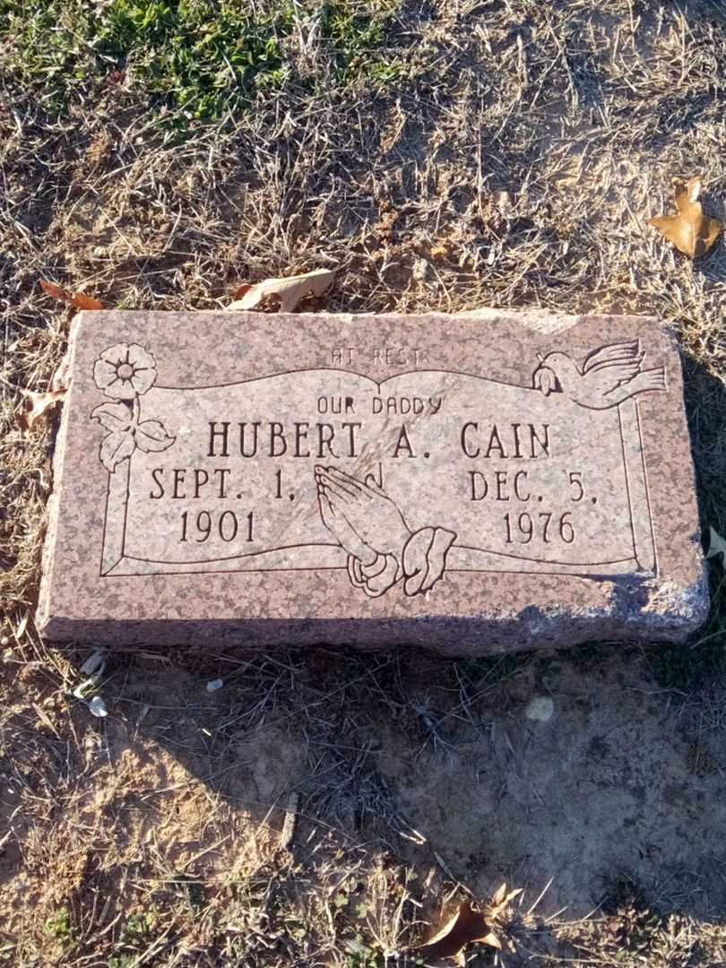 Hubert Allen Cain's grave. Photo 3