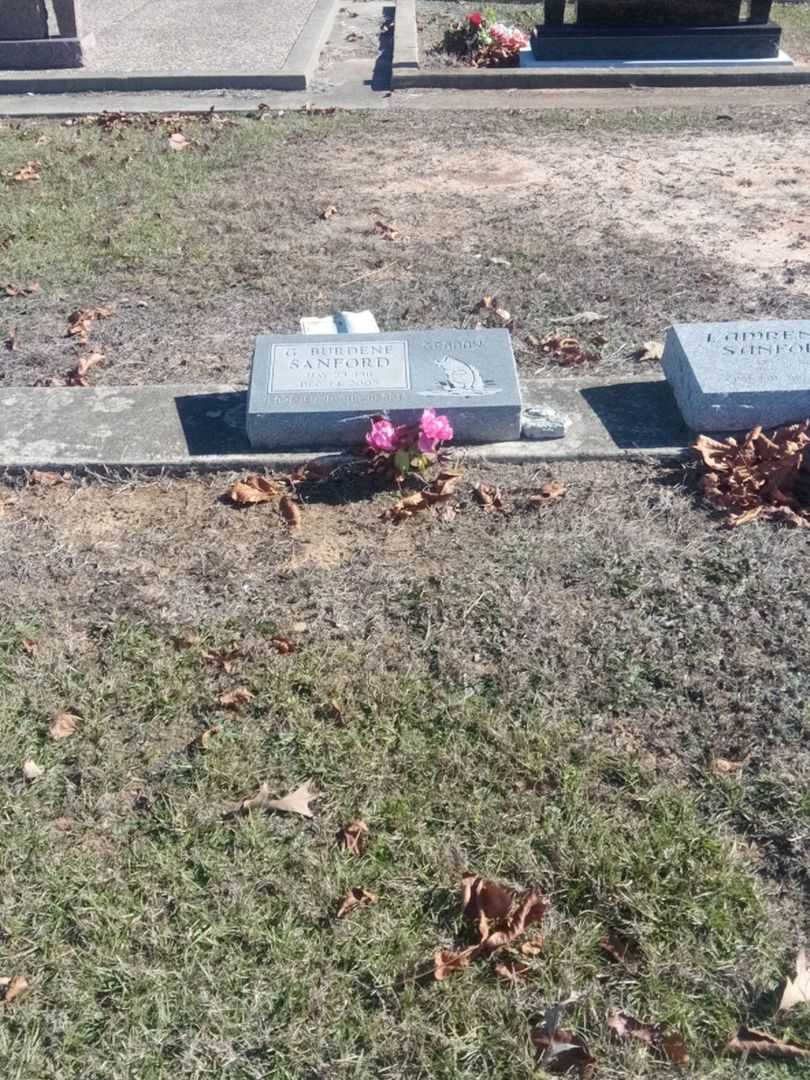 G. Burdene "Granny" Sanford's grave. Photo 2