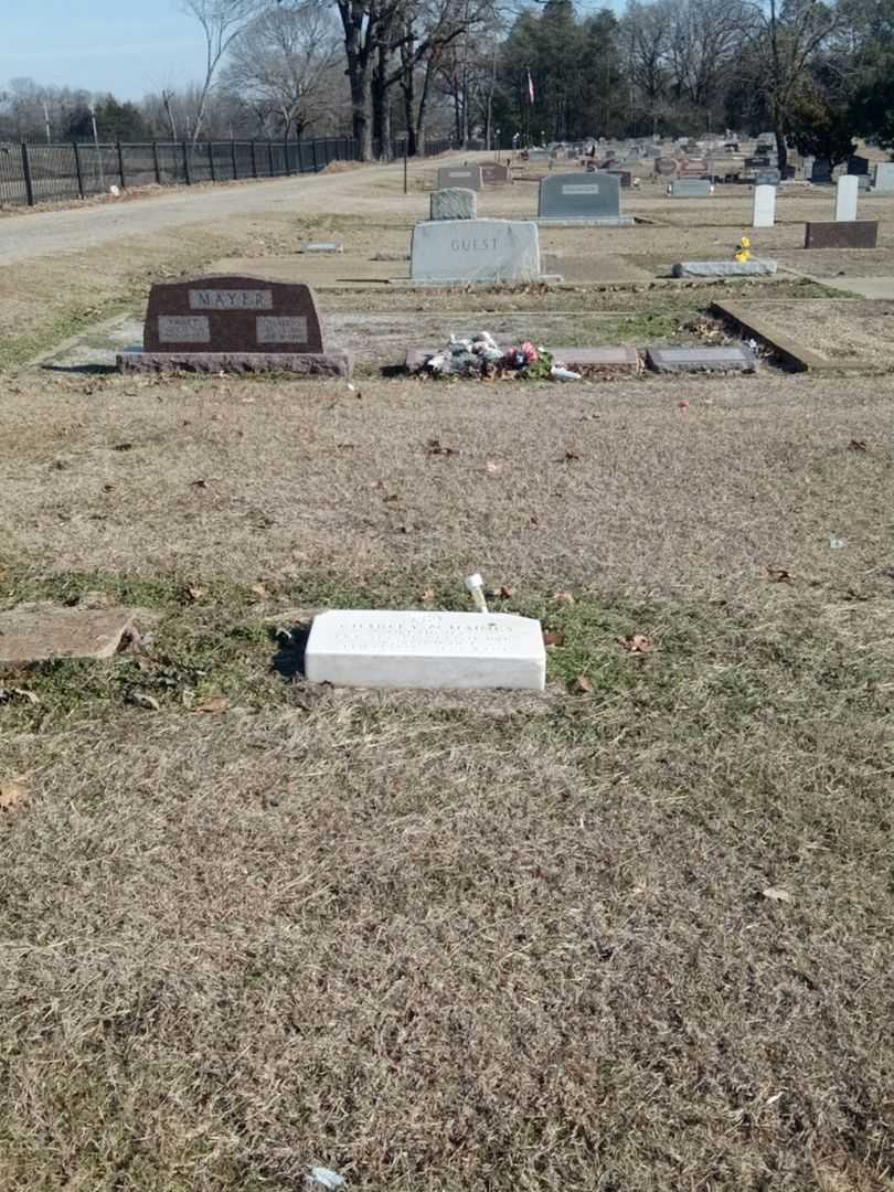 Charley N. Haines's grave. Photo 2