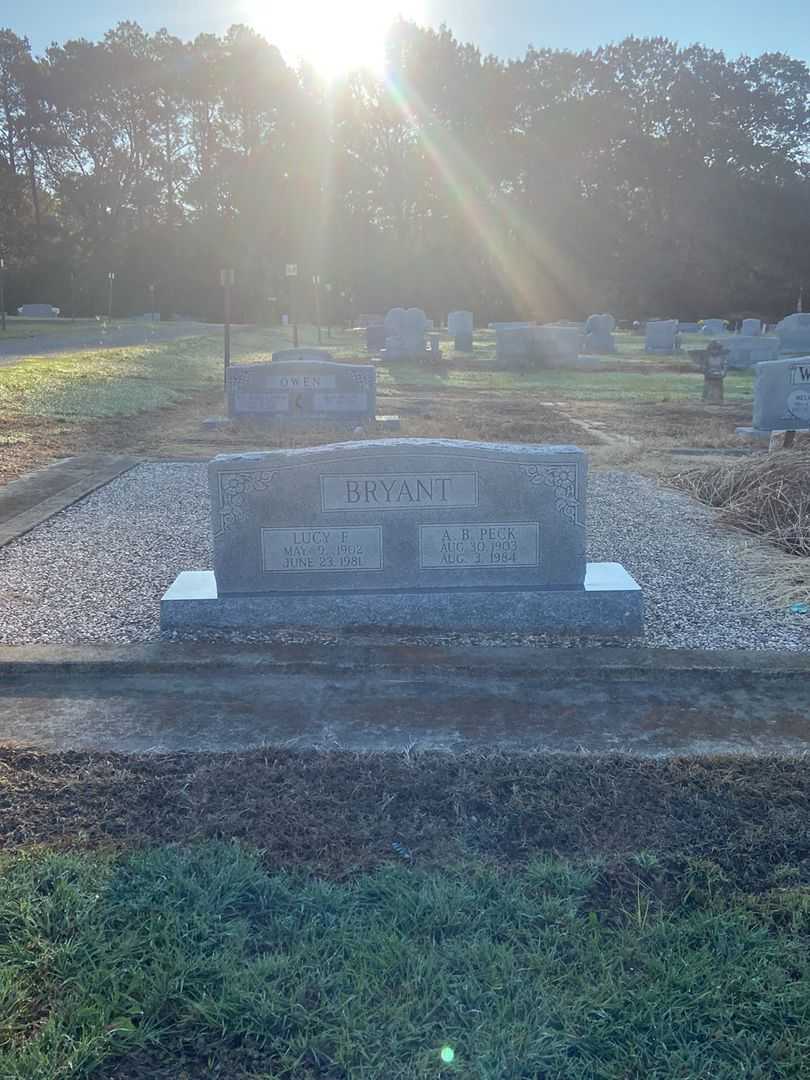 A. B. Peck Bryant's grave. Photo 2