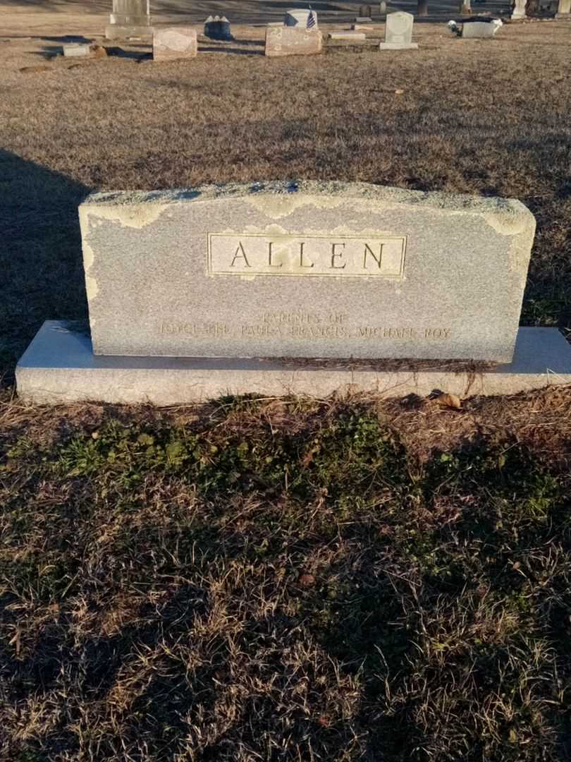 Lee Roy Allen's grave. Photo 3