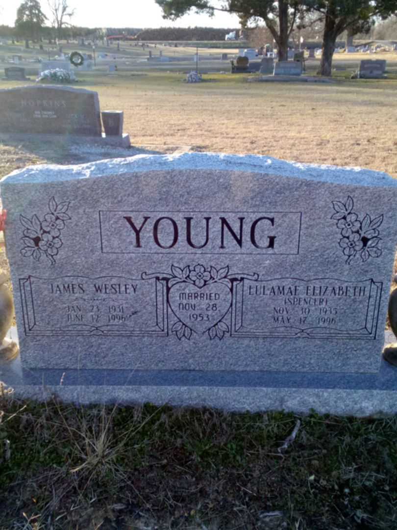 James Wesley Young's grave. Photo 1
