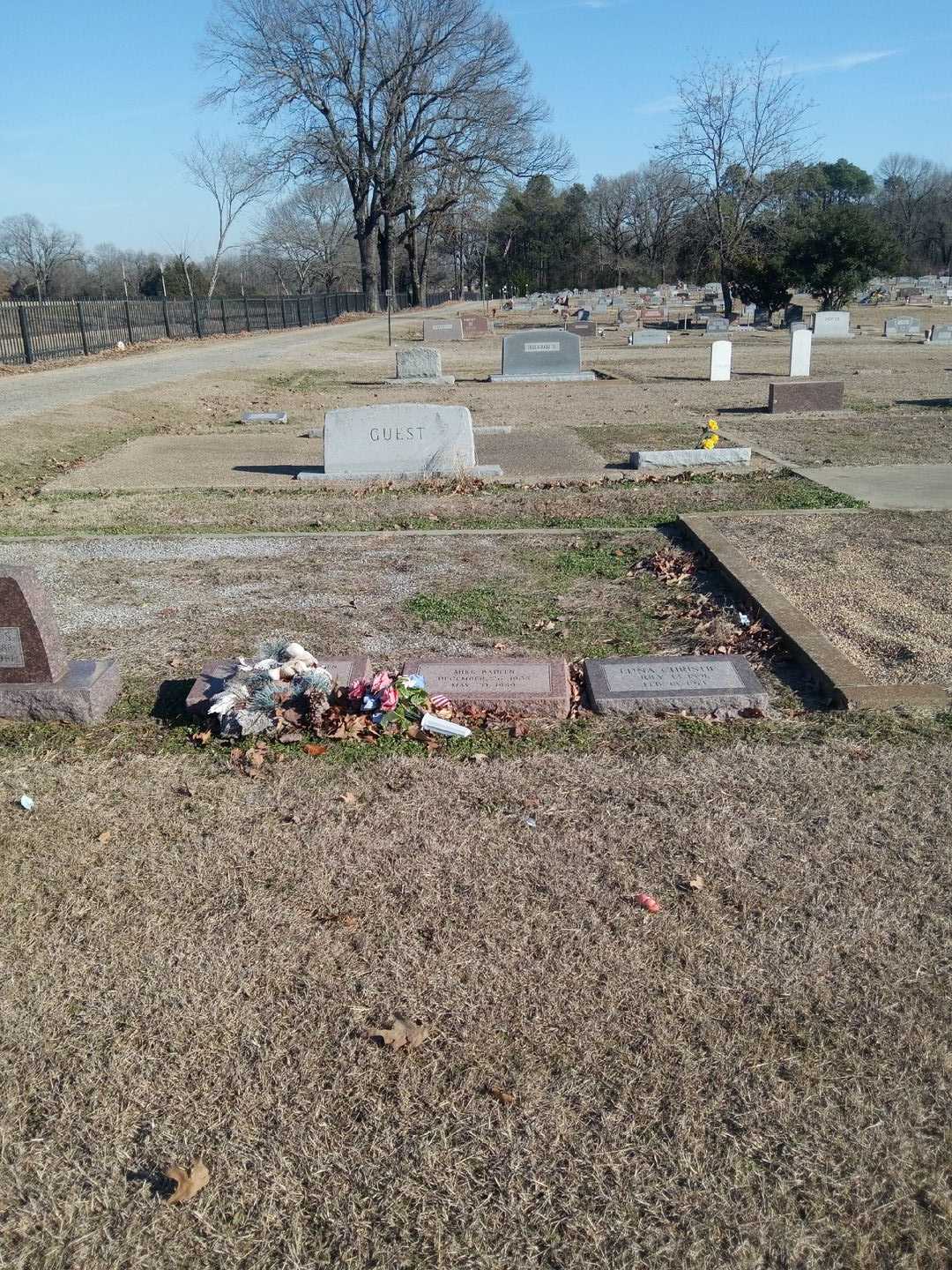 Mike Badeen's grave. Photo 2