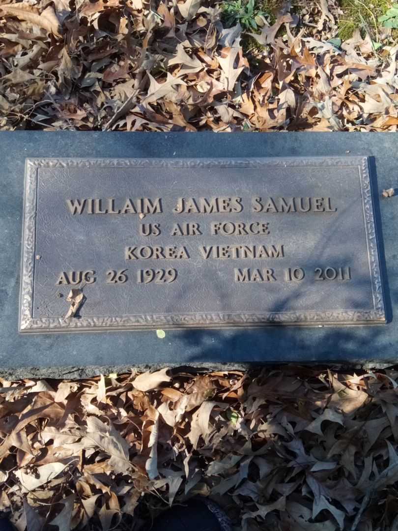 William James "Sam" Samuel's grave. Photo 5