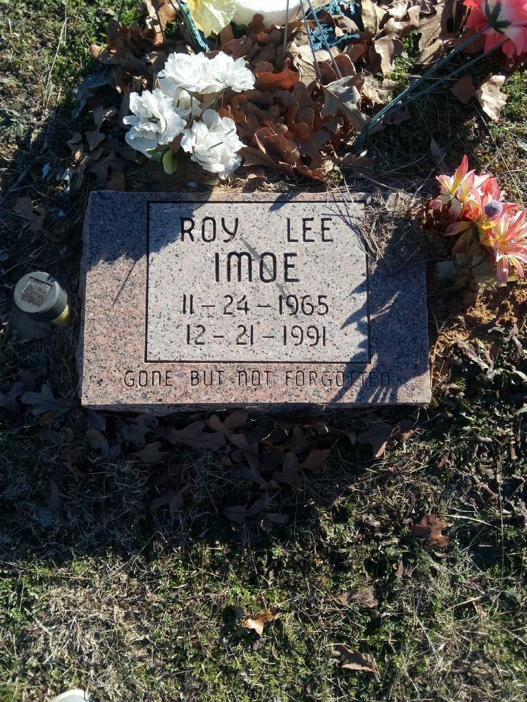 Roy Lee Imoe's grave. Photo 1