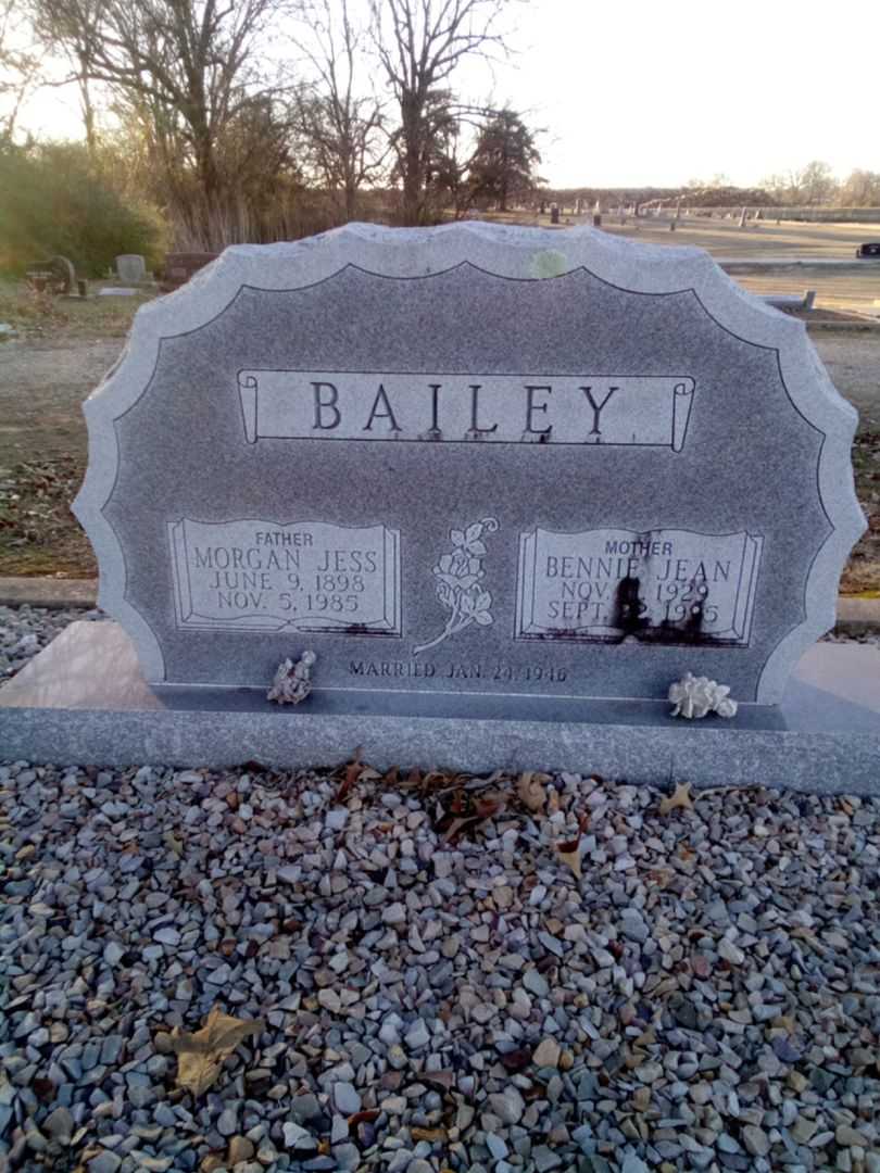 Morgan Jess Bailey's grave. Photo 1