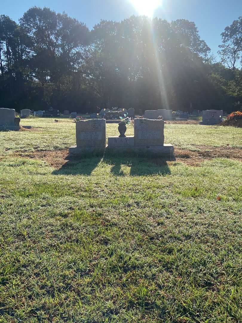 Hazel F. Ray's grave. Photo 2