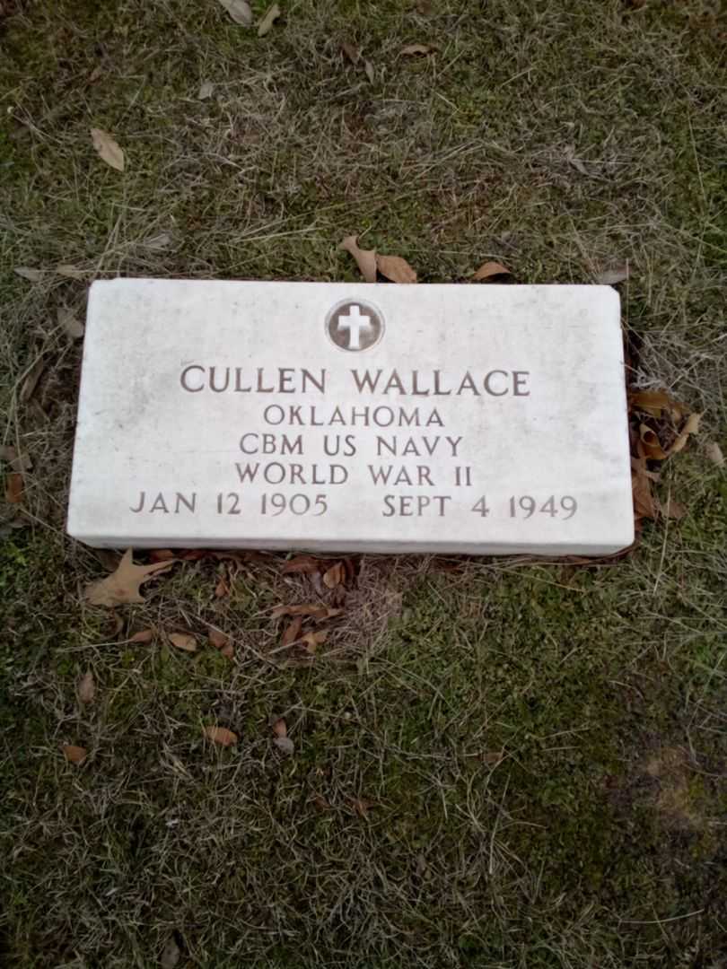 Cullen Wallace's grave. Photo 1