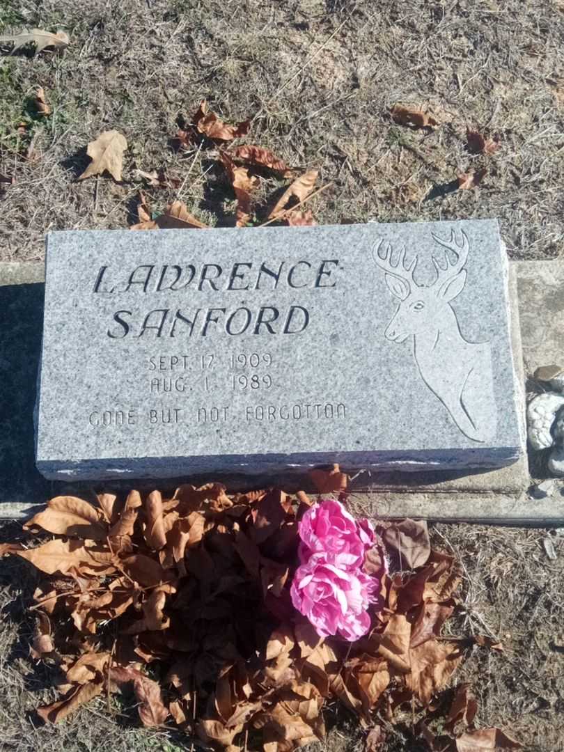 Lawrence Sanford's grave. Photo 3