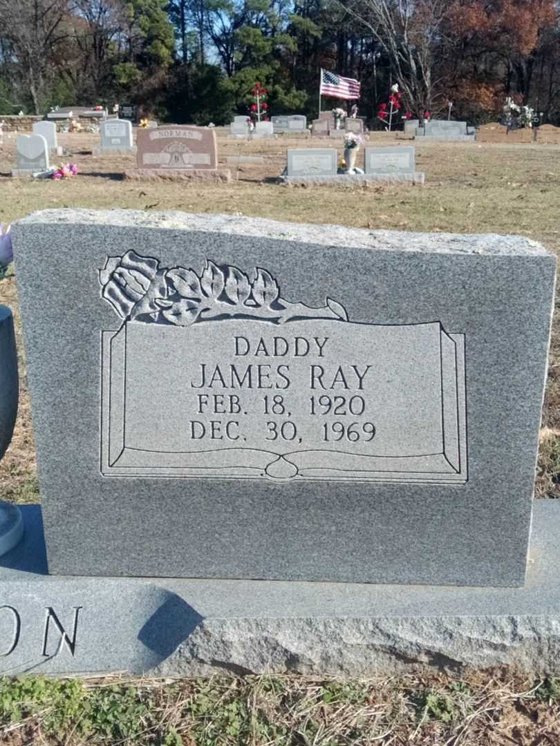 James Ray Lawhon's grave. Photo 1