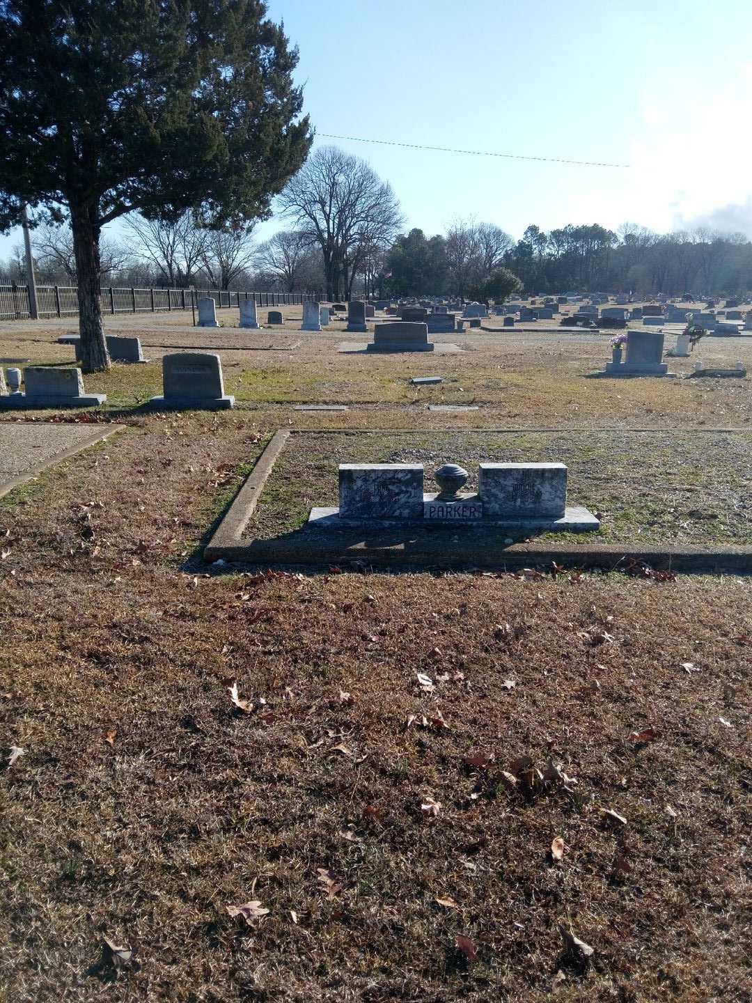Luke Parker's grave. Photo 2