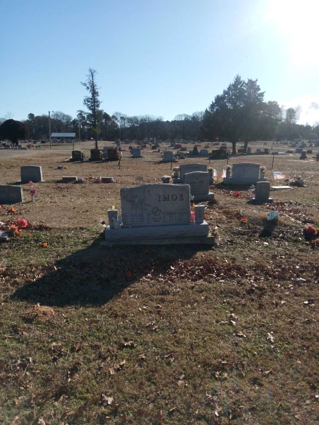 Cecil Ray Imoe's grave. Photo 2