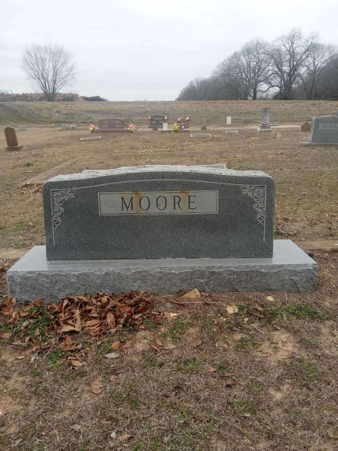 Ellen O'Mero Moore's grave. Photo 1