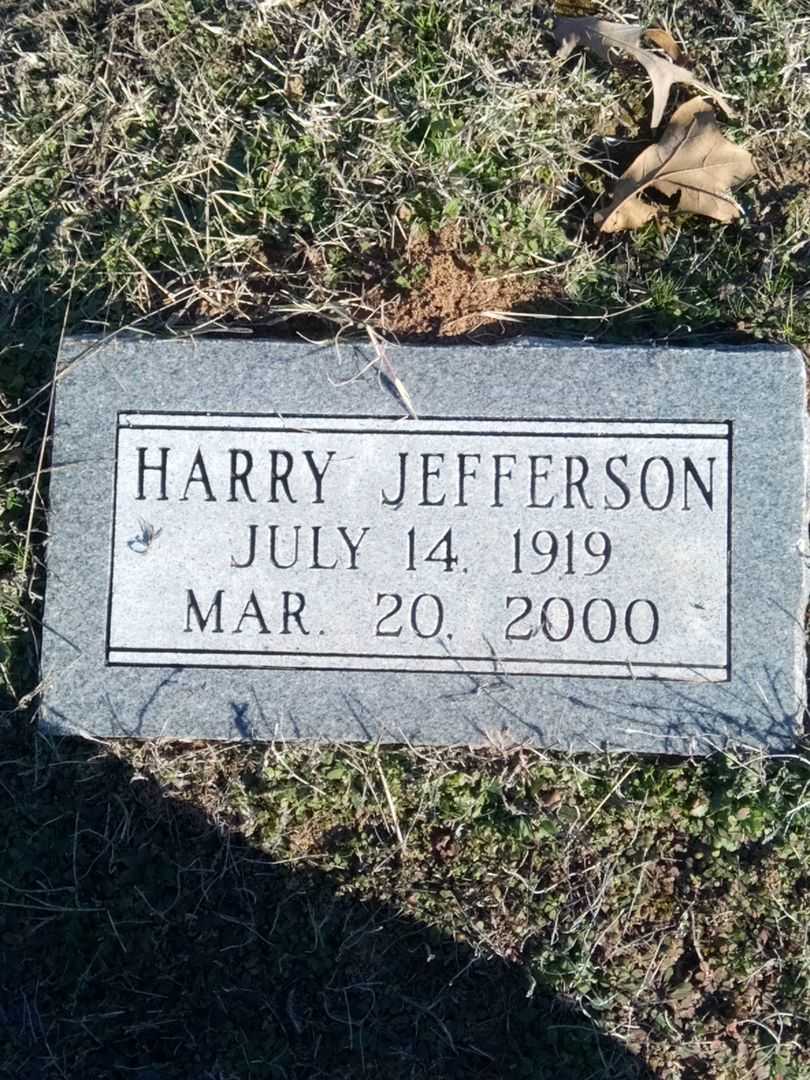 Harry Jefferson's grave. Photo 1