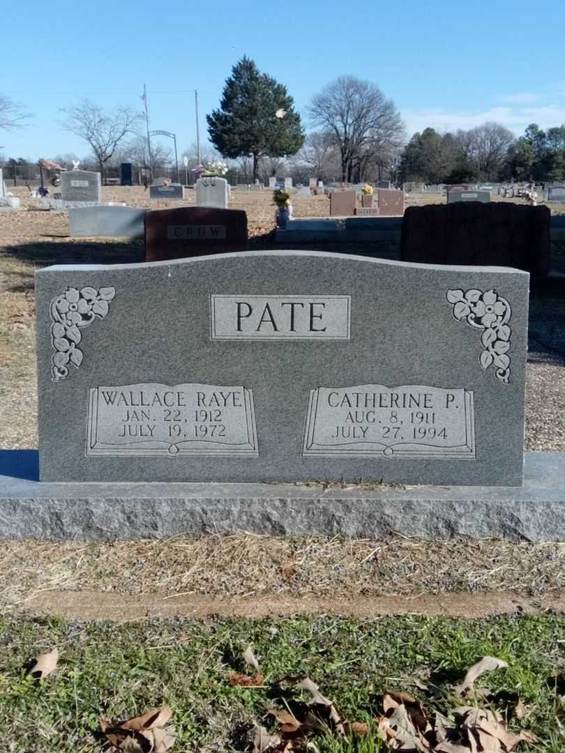 Catherine P. Pate's grave. Photo 1
