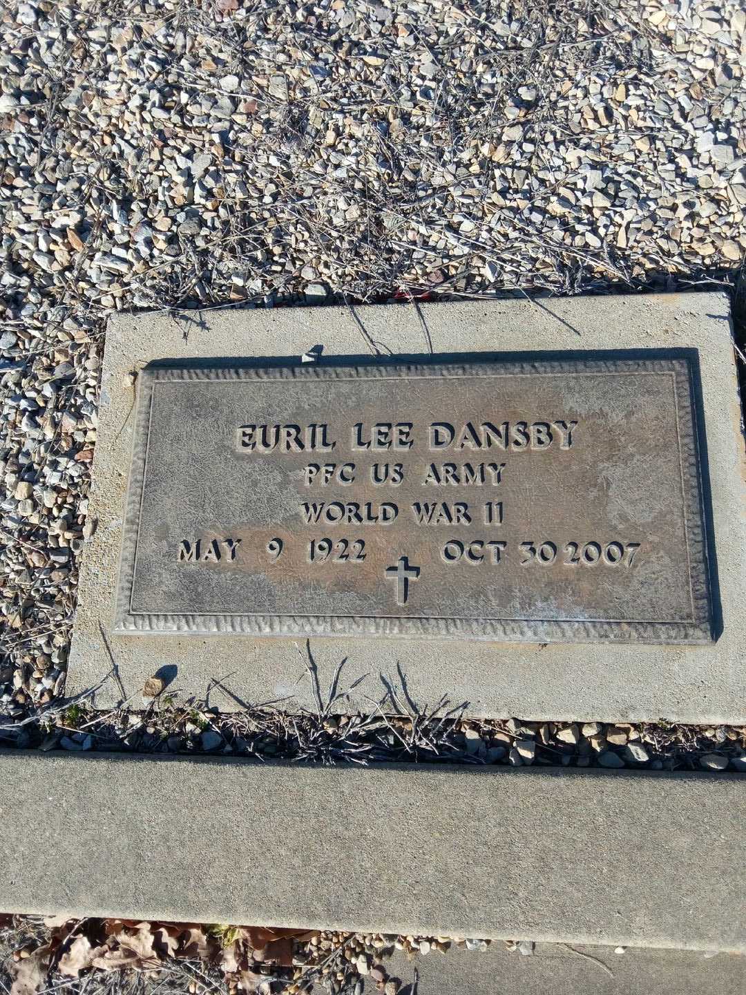 Euril Lee "Buddy" Dansby's grave. Photo 4