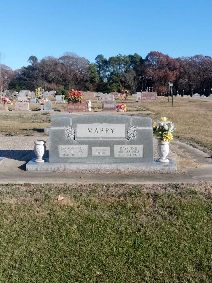 Lavada Cagle Mabry's grave. Photo 2