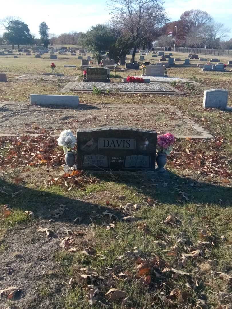 A. L. "Bud" Davis's grave. Photo 2