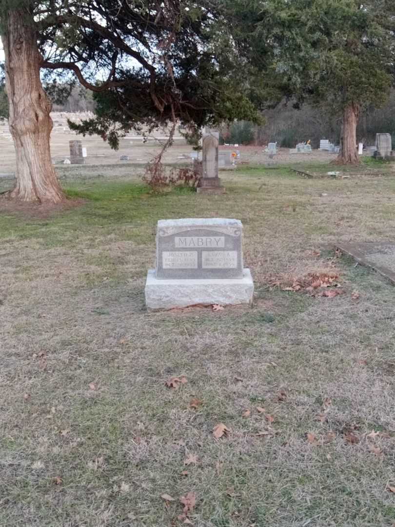 Joseph P. Mabry's grave. Photo 2
