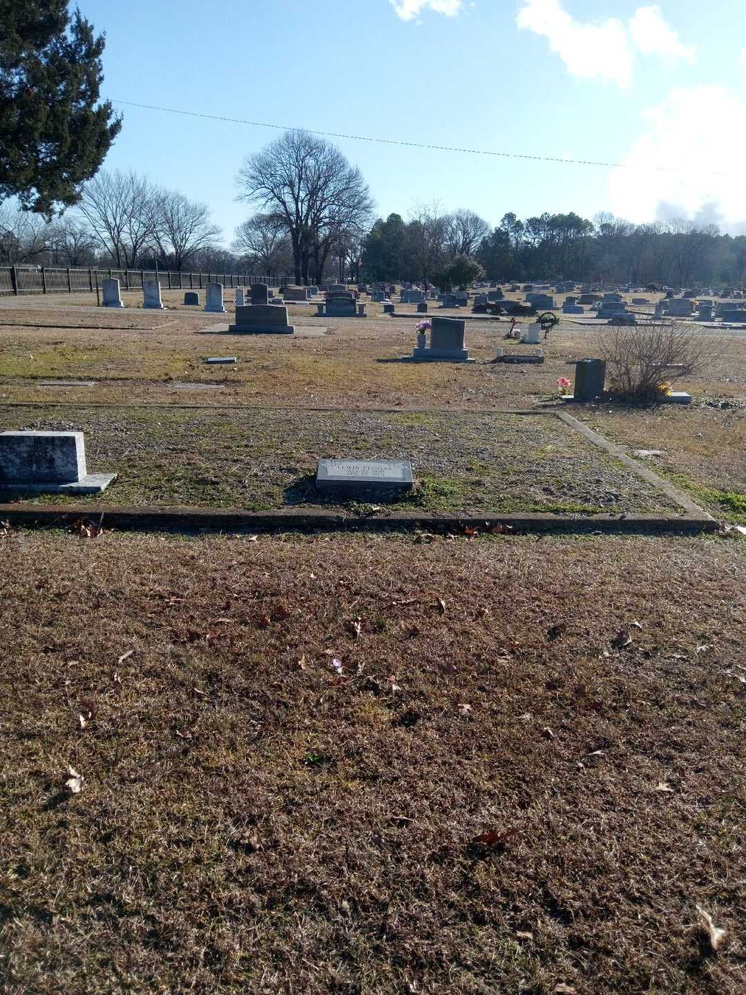 Lewis Peggar's grave. Photo 2