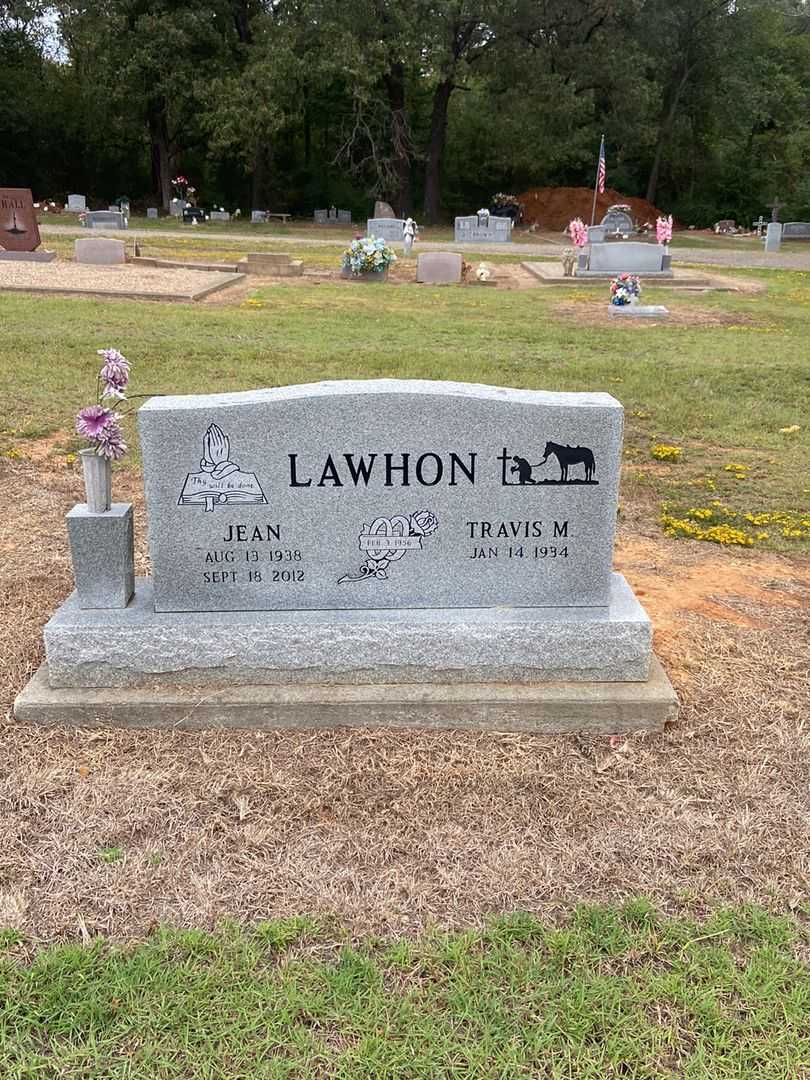 Jean Lawhon's grave. Photo 2