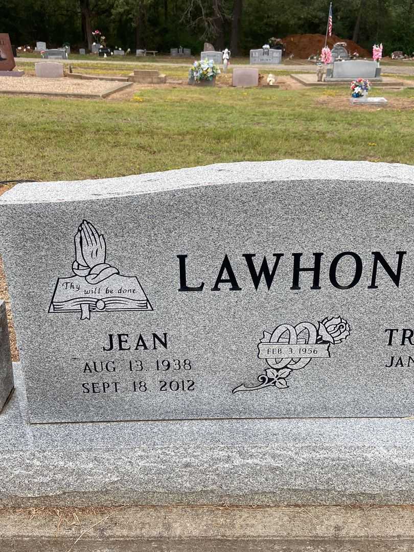Jean Lawhon's grave. Photo 3