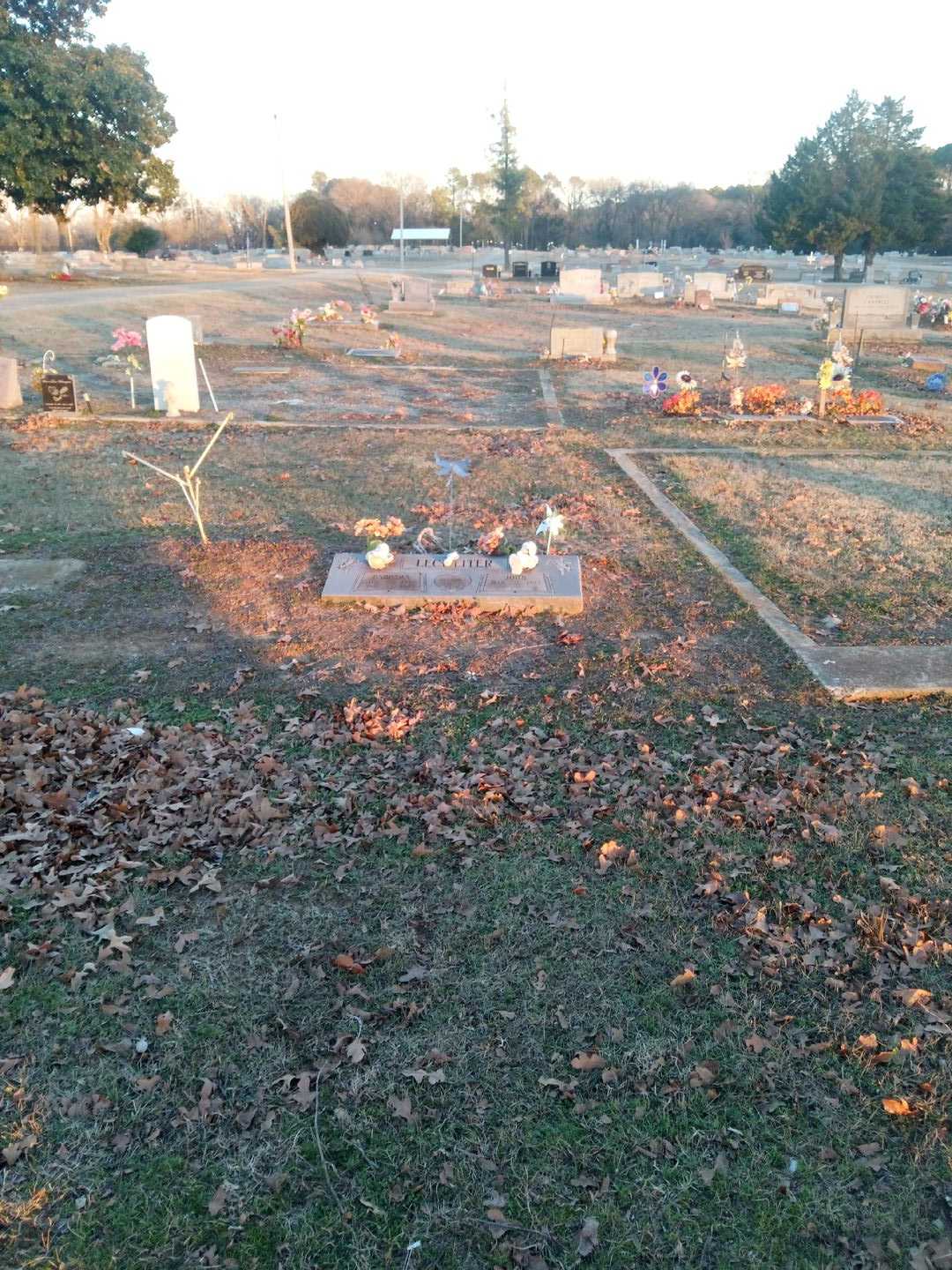 Barbara Lechliter's grave. Photo 2