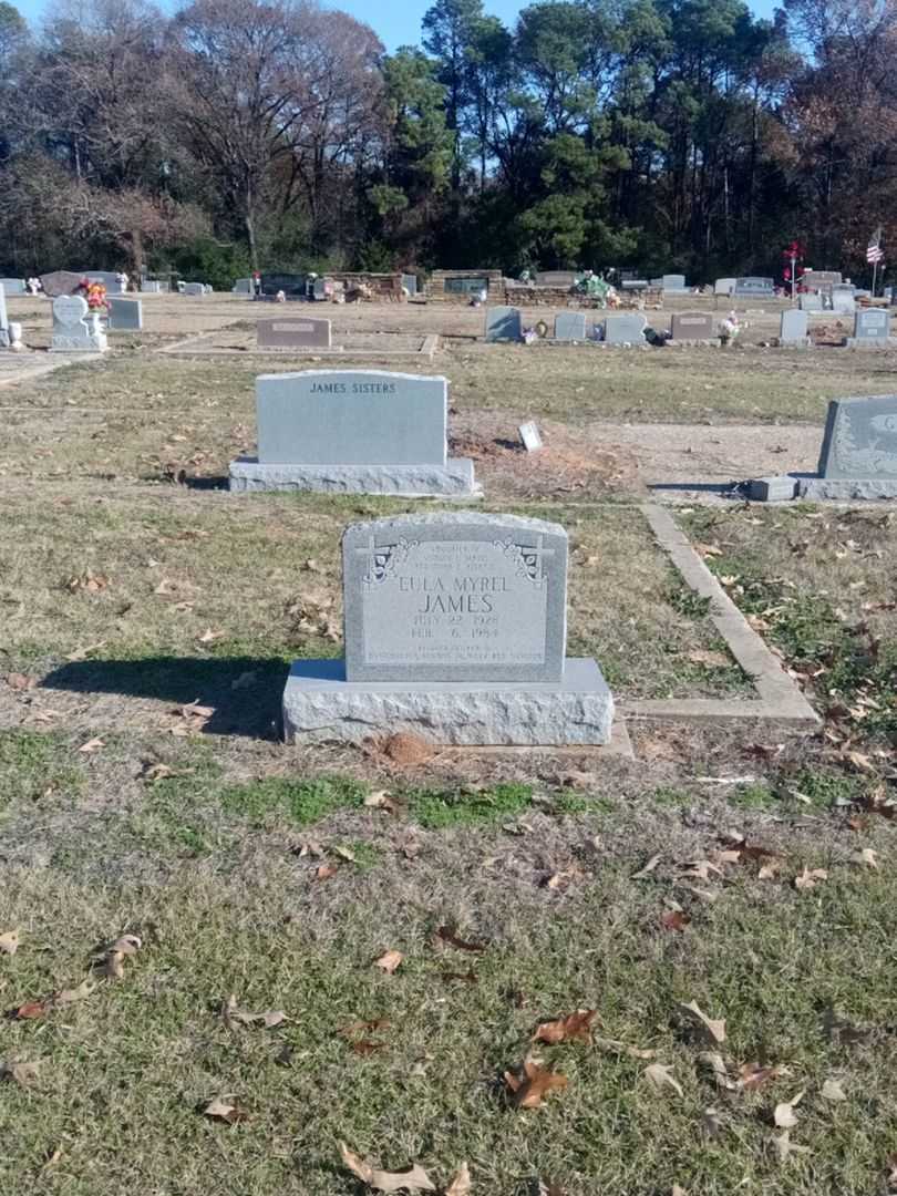 Eula Myrel James's grave. Photo 2