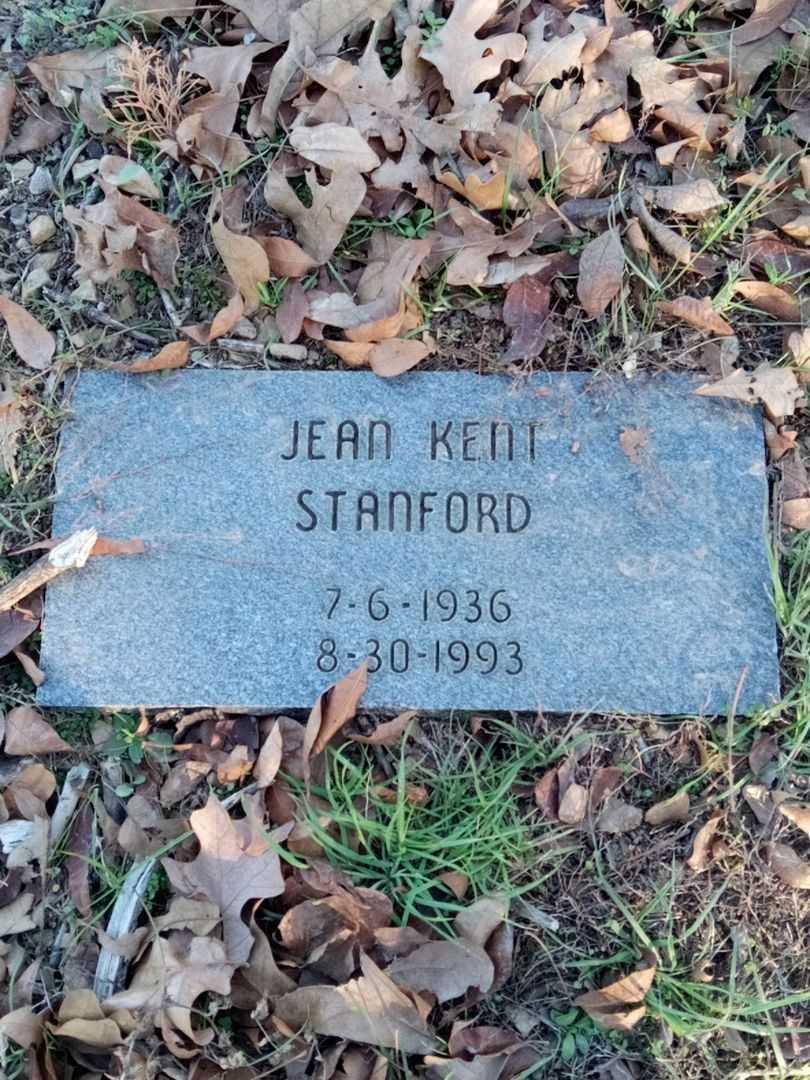 Dorothy Jean Kent Stanford's grave. Photo 4