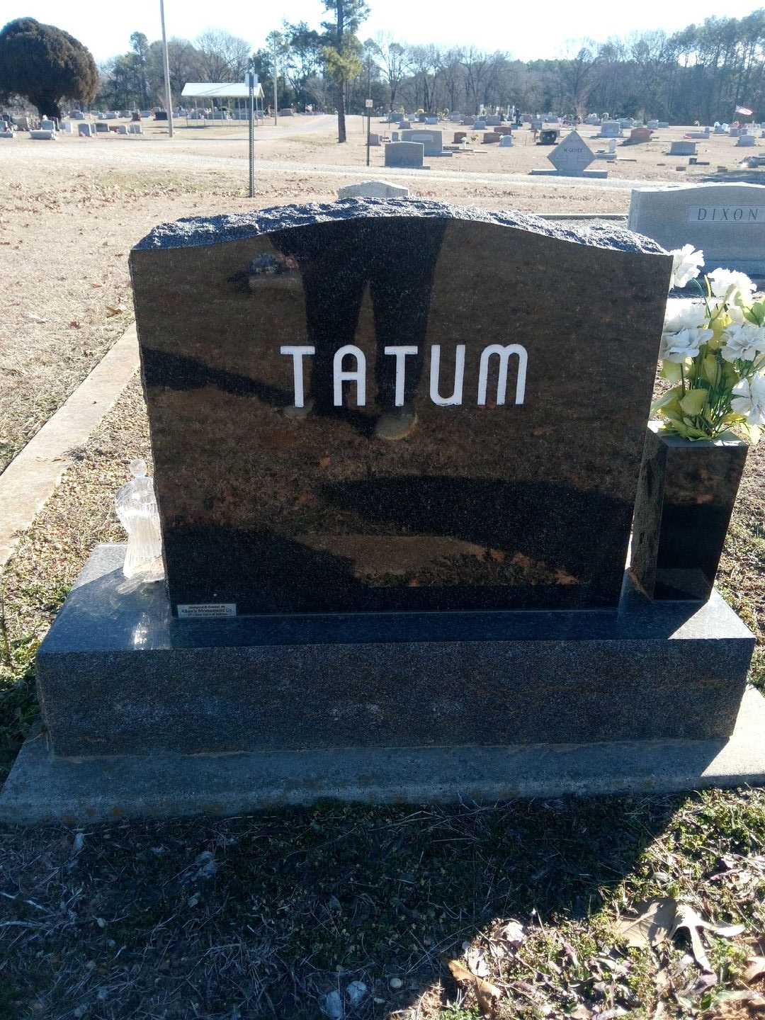 Agnes Rose Tatum's grave. Photo 4