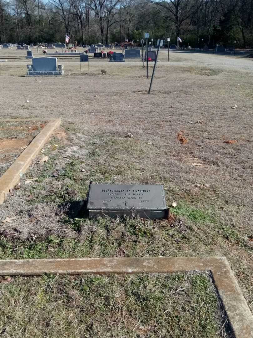 Howard D. Young's grave. Photo 2