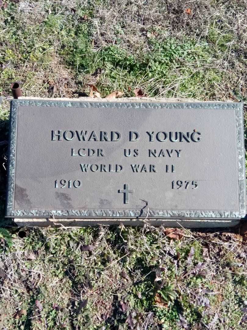 Howard D. Young's grave. Photo 1