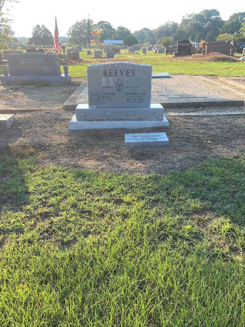 Wilburn Lee Reeves's grave. Photo 2