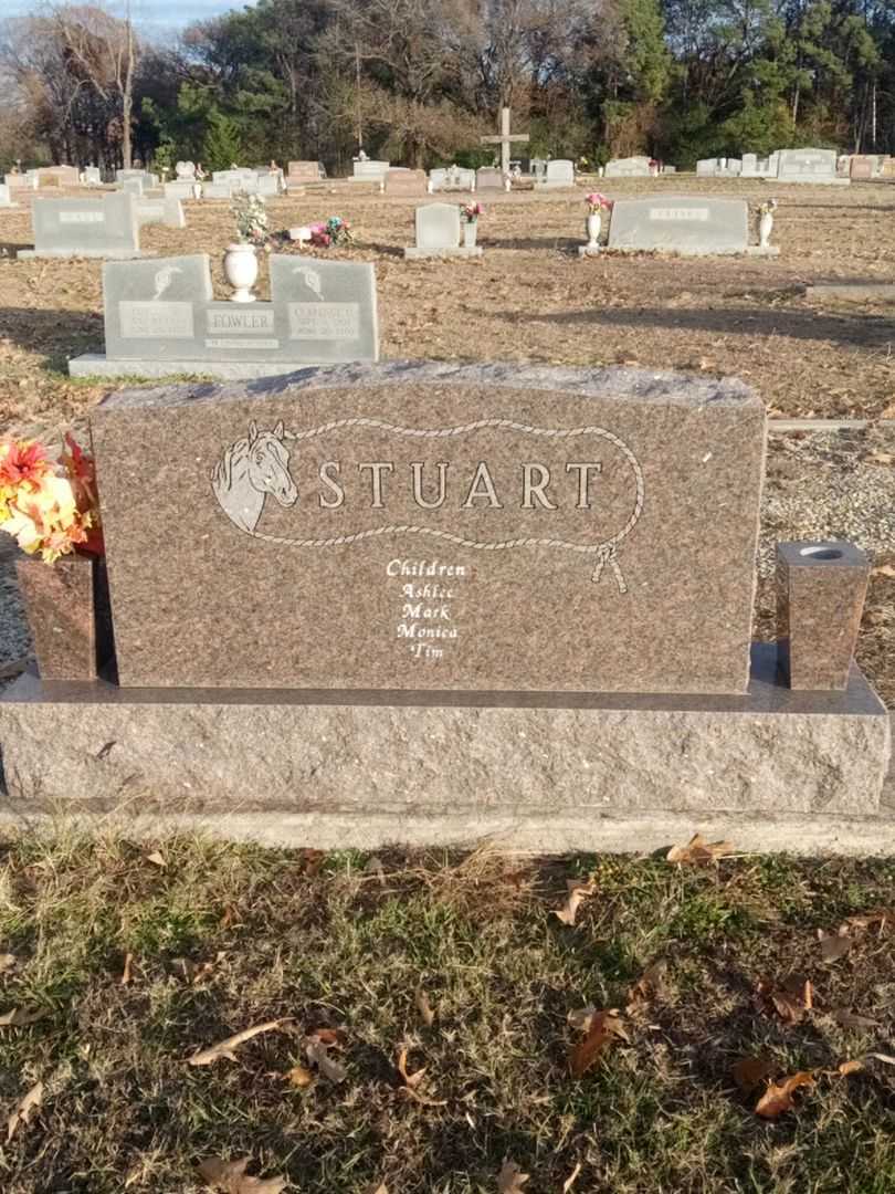 Edgar O'Neal Stuart's grave. Photo 3
